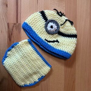 Minion Newborn Diaper Cover/Photo op
